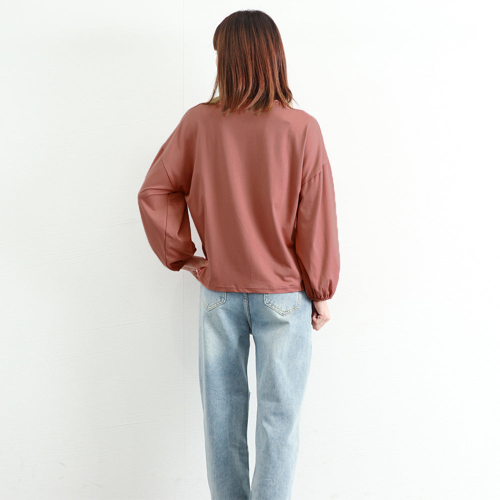長袖Tシャツ ドロップショルダーtシャツ 詳細画像18