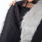 ファー ベスト レディース ジレ ファ