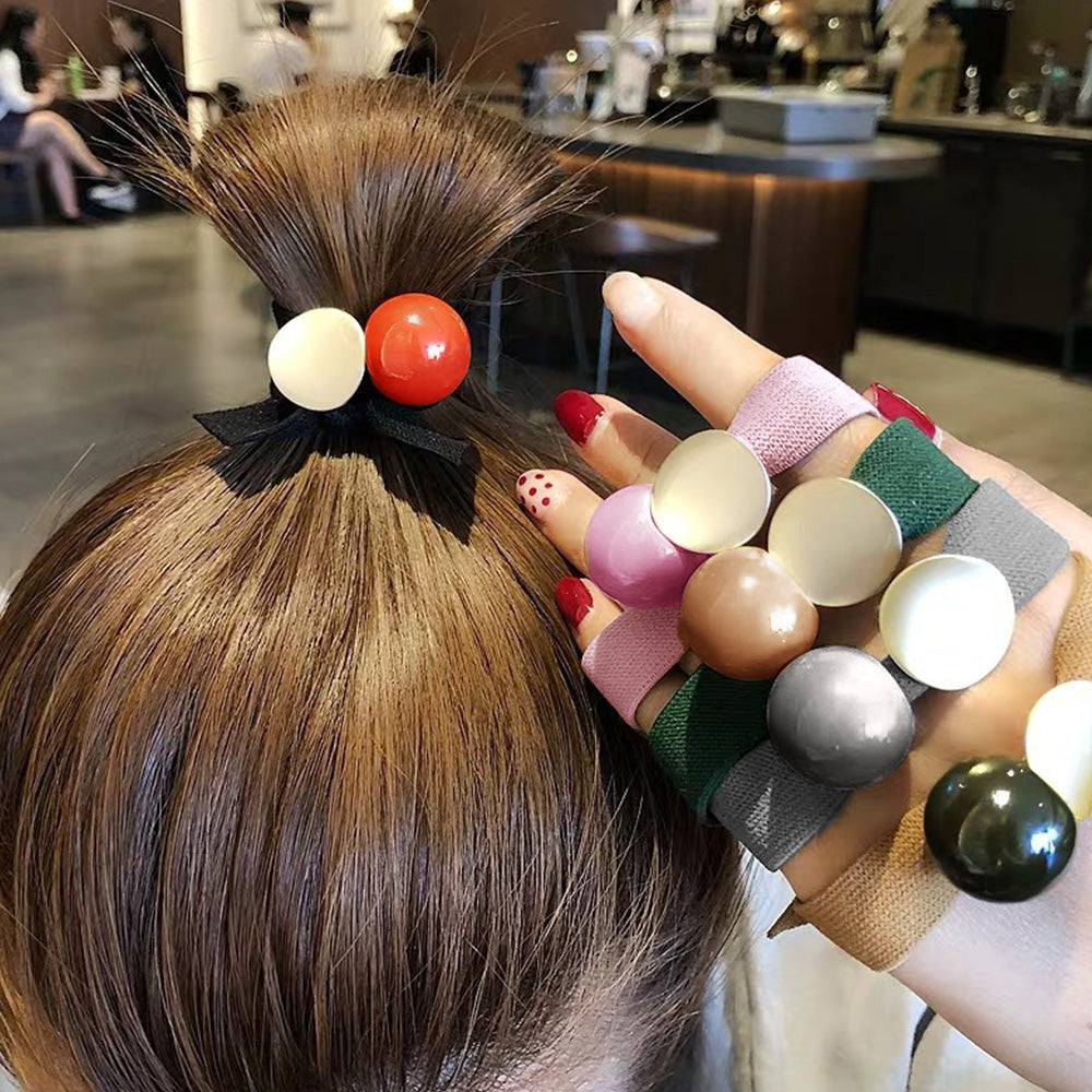 ヘアゴム 5本セットヘアアクセサリー人気 詳細画像5