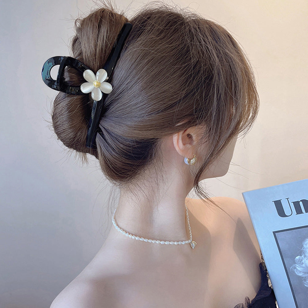 花 ヘアクリップ 大きめ バンスクリップ 詳細画像4