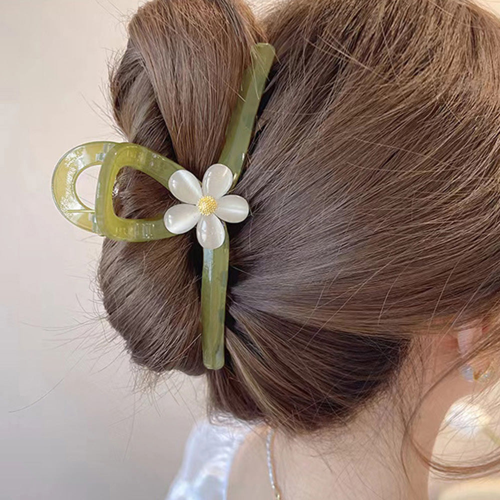 花 ヘアクリップ 大きめ バンスクリップ 詳細画像7