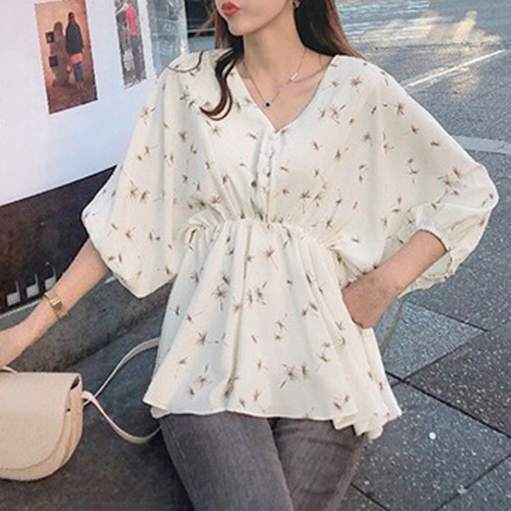 フレア シャツブラウス レディース 夏服