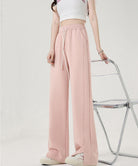 スウエットパンツレディース ロングパンツ ピンク