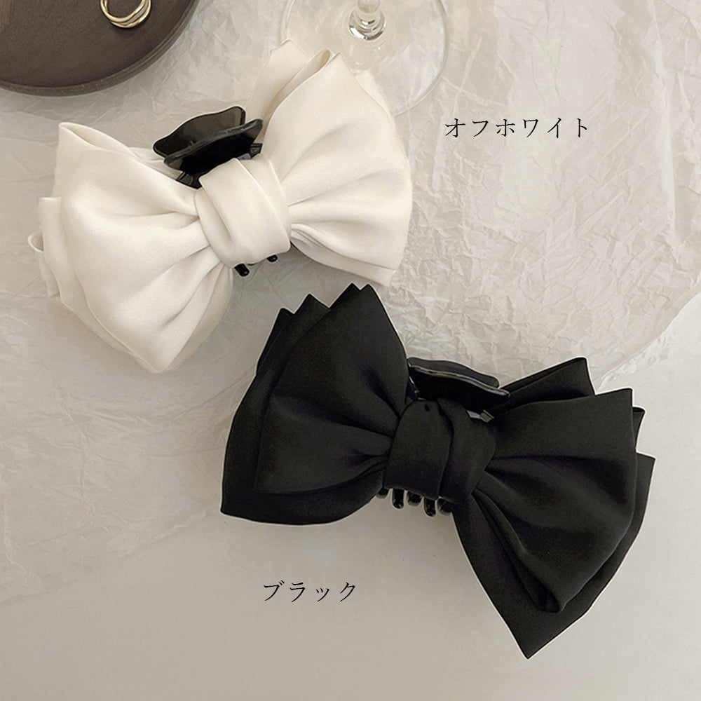 ビッグリボン ヘアクリップ レディース 詳細画像2