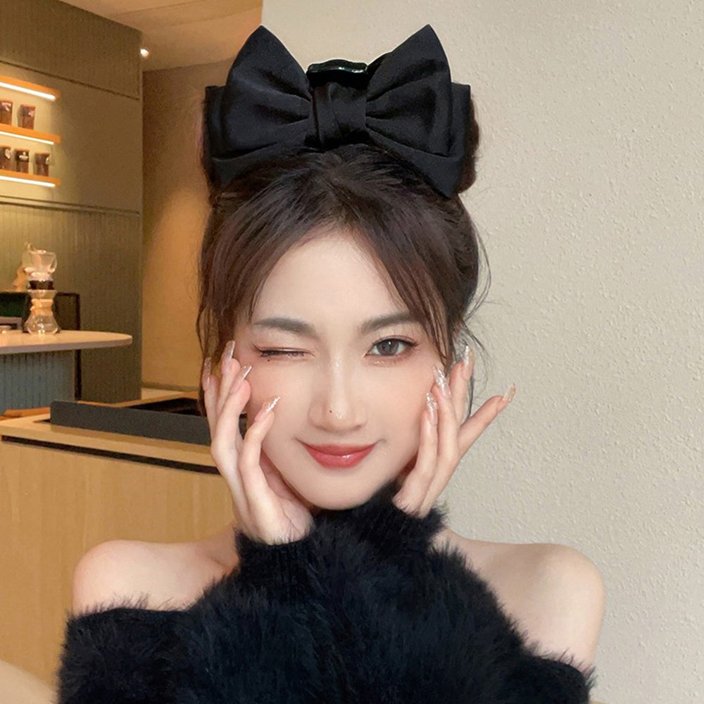 ビッグリボン ヘアクリップ レディース 詳細画像6
