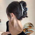 ヘアクリップ 大きめヘアアクセサリー黒
