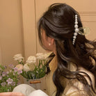 ヘアクリップ 大きめヘアアクセサリー黒