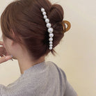 ヘアクリップ 大きめヘアアクセサリー黒