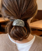 ミックスカラーカーブヘアゴムレトロお洒落