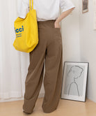 ワイドパンツハイウエストストレートパンツ