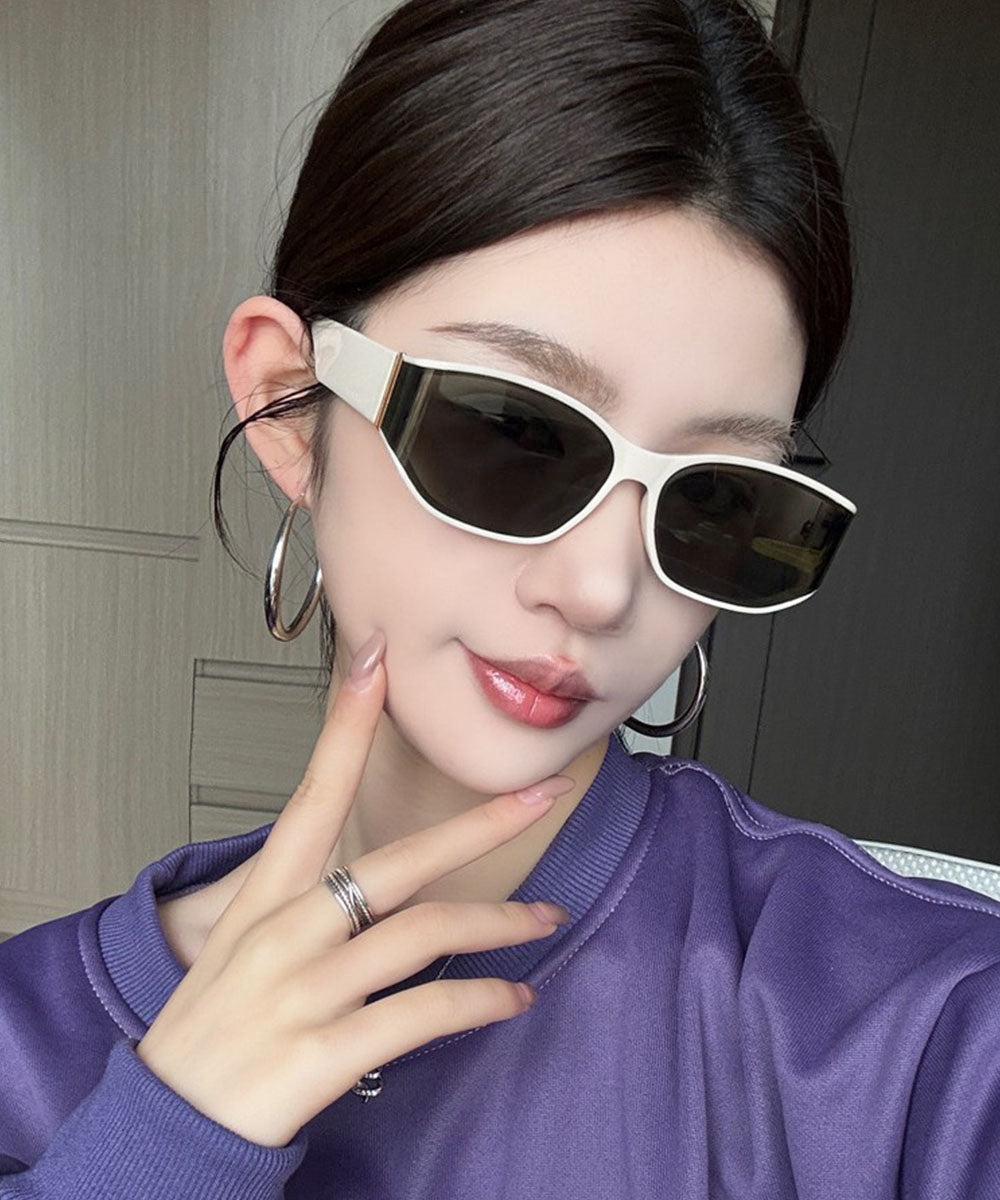 オーバルサングラスY2K韓国風伊達メガネ レトロ 可愛い 横長セルフレーム眼鏡小顔見せ スクエアめがねレディース 紫外線対策アイウェアメンズ大人べっ甲柄サングラス 2MANQI-001
