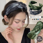 三つ編みカチューシャ 韓国風 ヘアバンド