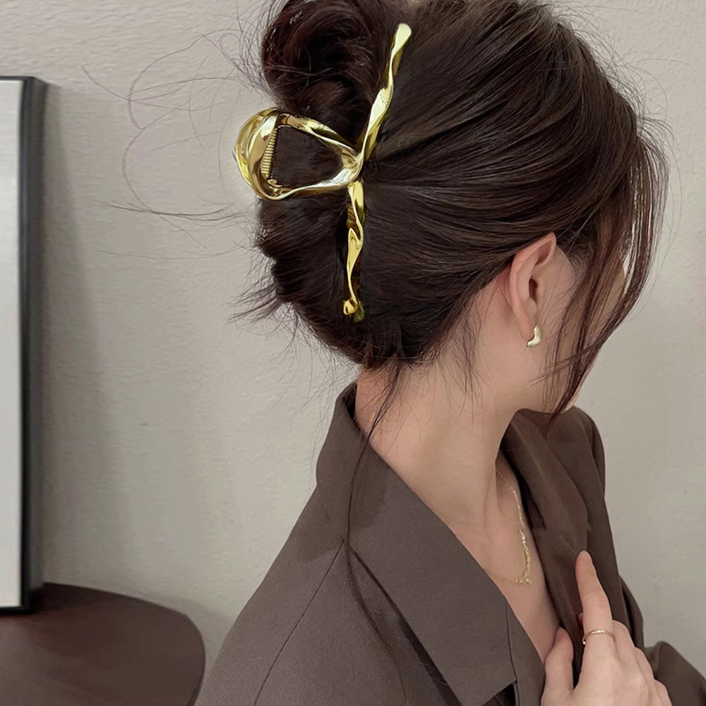 ヘアクリップ ウェーブ バンスクリップ 詳細画像6