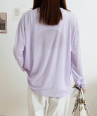 シアートップス重ね着クルーネックTシャツ 詳細画像21