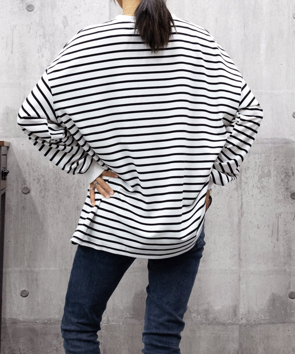 ボーダーtシャツ レディース 長袖ロンT 詳細画像24
