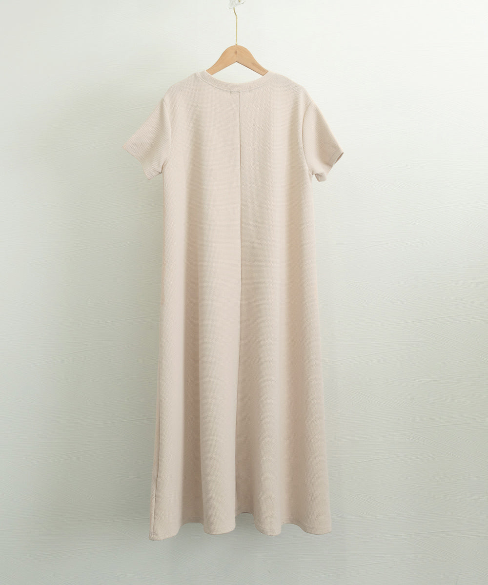AラインＴシャツワンピース 体型カバー夏