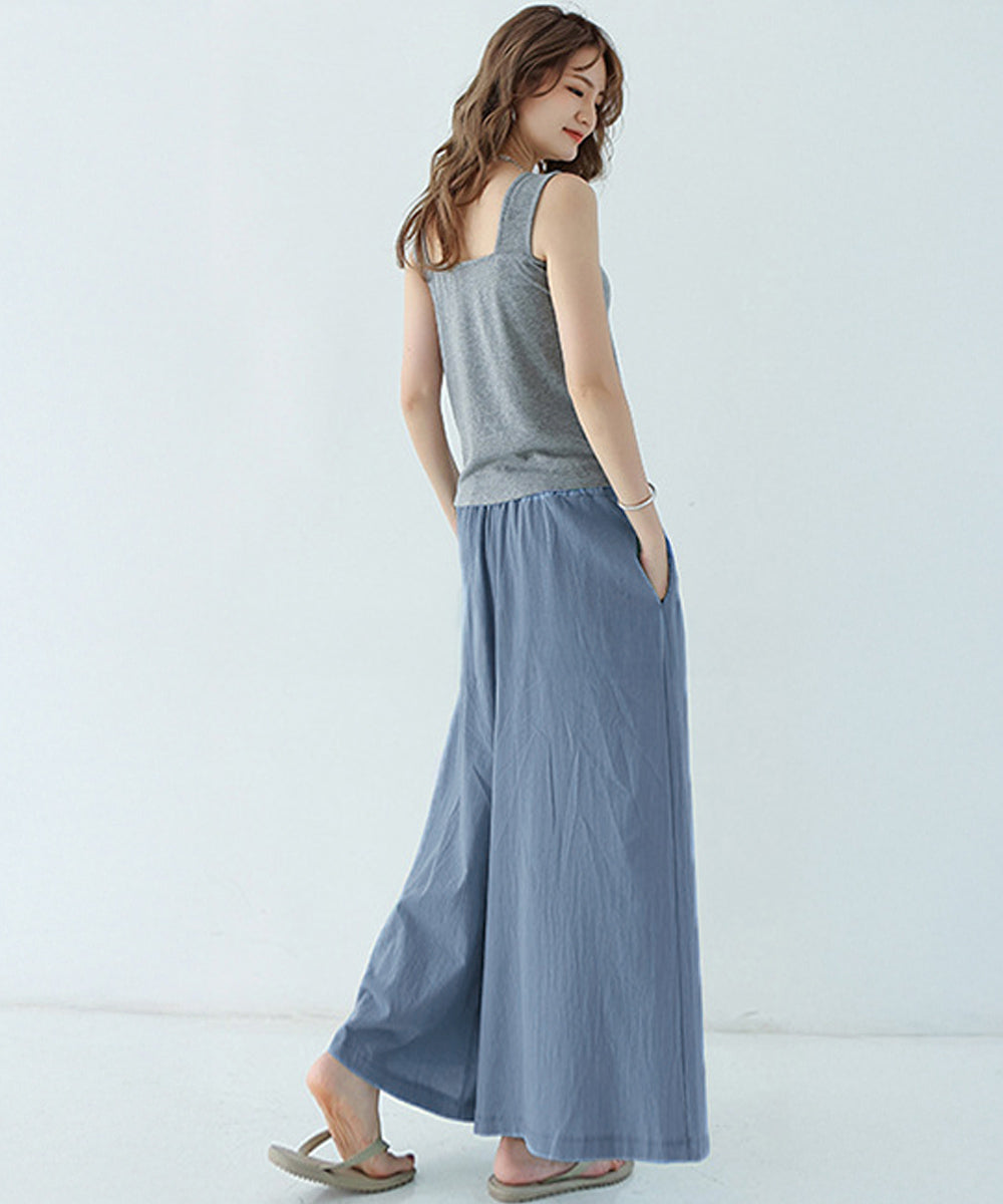 リラックスワイドパンツ キュロットパンツ