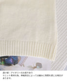 ダブルジップニットパーカーショート丈秋冬