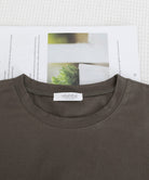 袖シアーTシャツチュール切替えカットソー 詳細画像30