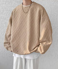 メンズTシャツ クルーネックスウェット ベージュ
