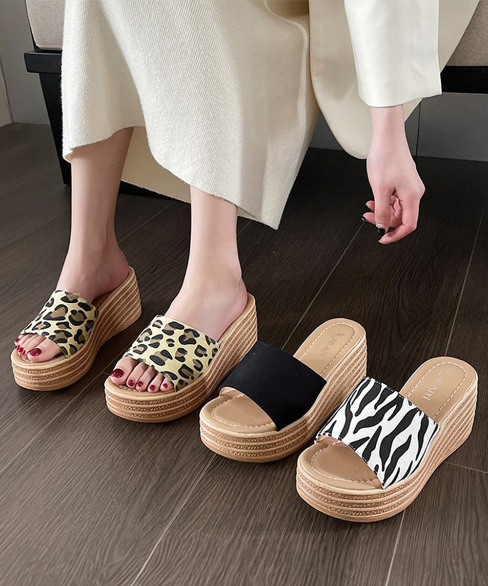 厚底サンダル ウエッジソールサンダル美脚