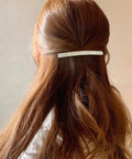 ラインバレッタ ヘアクリップ シンプル レディース ストレートヘアピン おしゃれ ヘアアクセサリー ヘアアレンジ OL向け ヘアスタイリング 髪留め 髪飾り 617XW-006