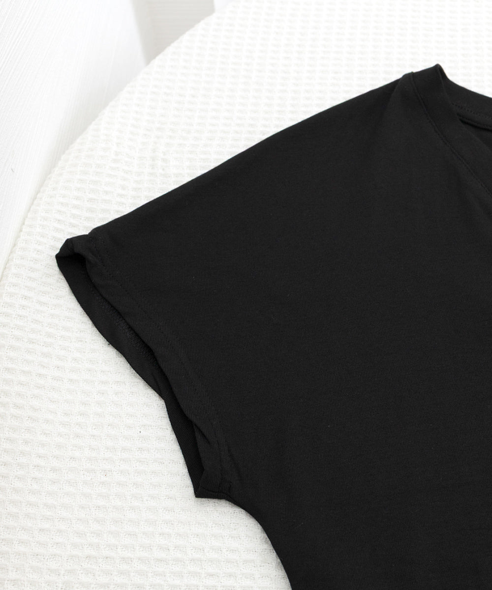 VネックTシャツ春夏 半袖トップス韓国風 詳細画像21