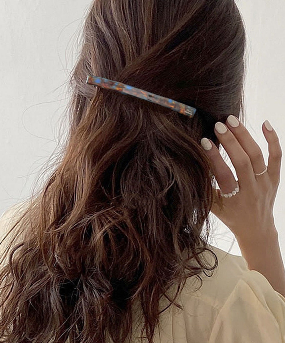ラインバレッタ ヘアクリップ シンプル