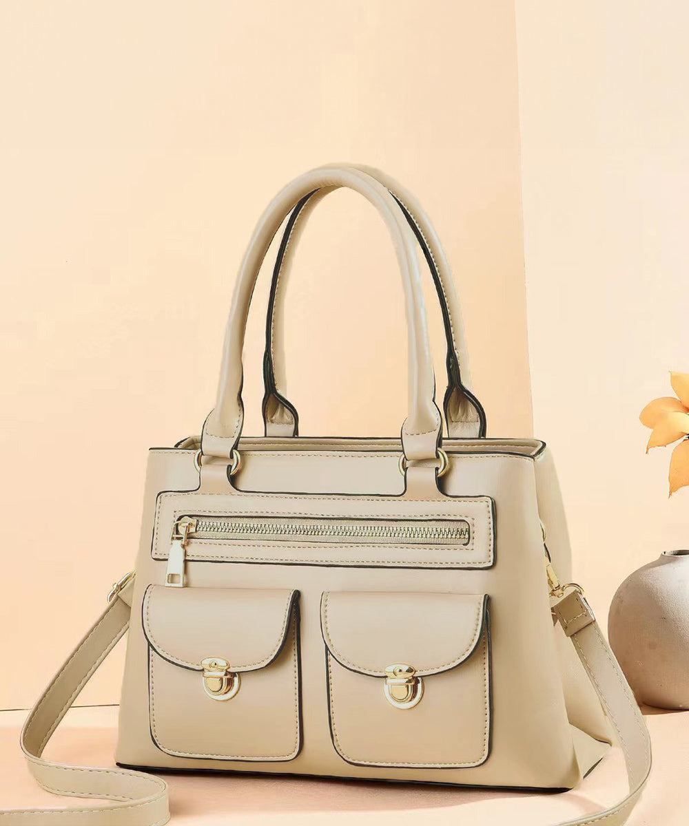 トートバッグ 2way ショルダーバッグ ベージュ