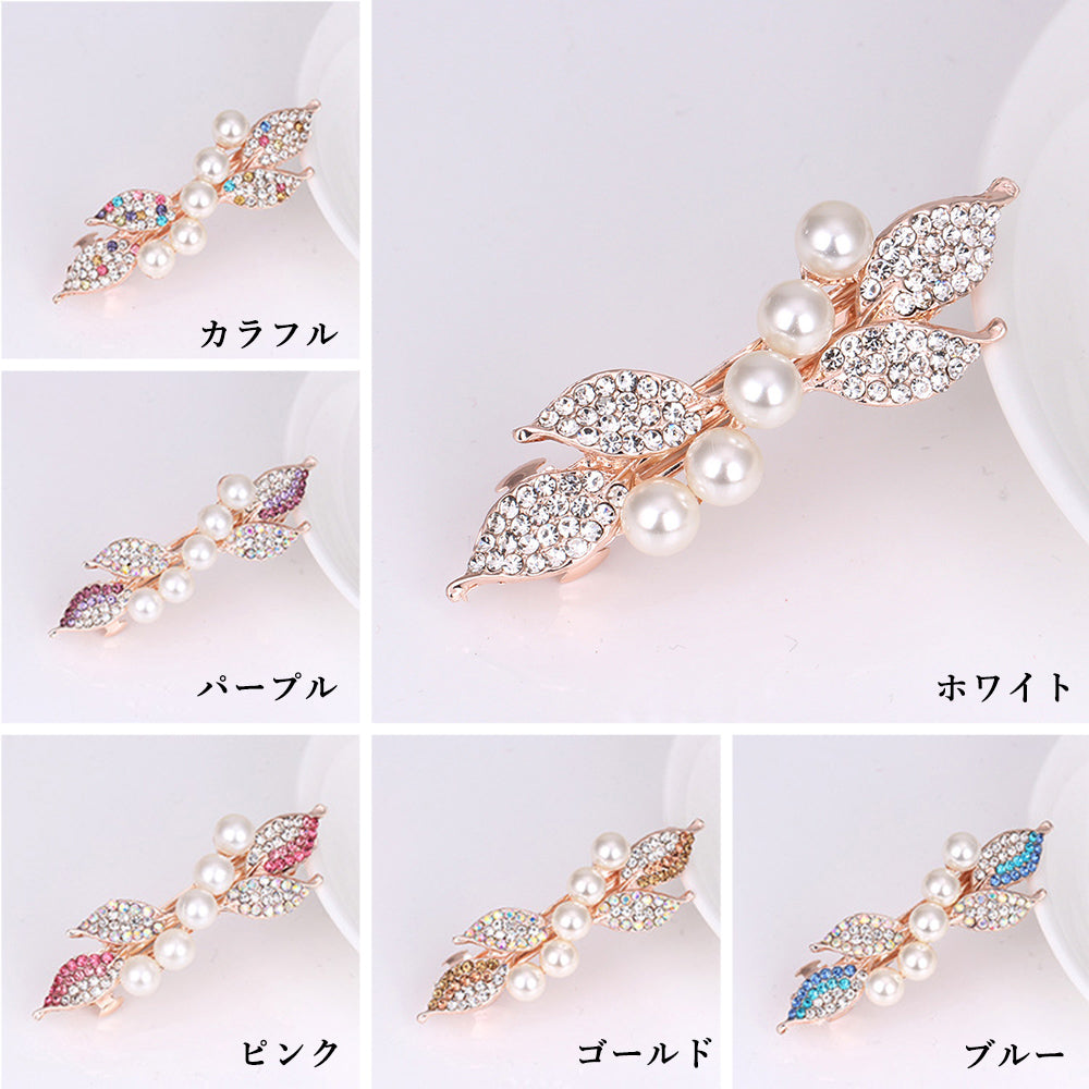 バレッタ キラキラ ヘアアクセサリー 詳細画像2