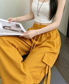 ワイドカーゴパンツパラシュートパンツ軽量