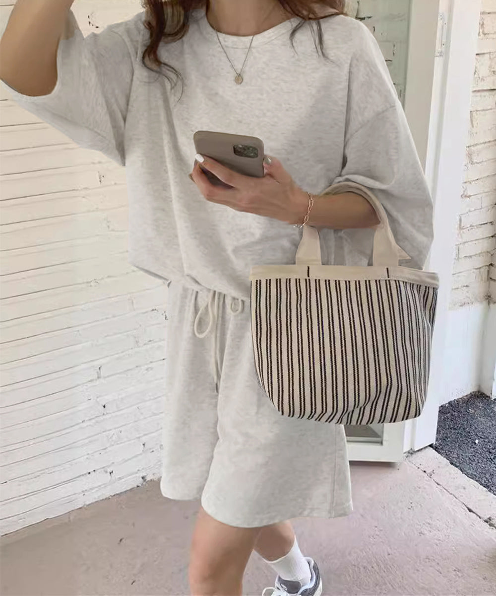 スウェットセットアップ レディース 夏服 詳細画像2