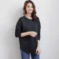 tシャツ スリット カットソー ブラック