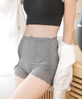 ペチコートパンツ レディース 下着 レースショーツ セクシー ハイウエストショーツ  通気性 深履きパンティー ランジェリー 花柄刺しゅう 女性用ショーツ 77XF-015