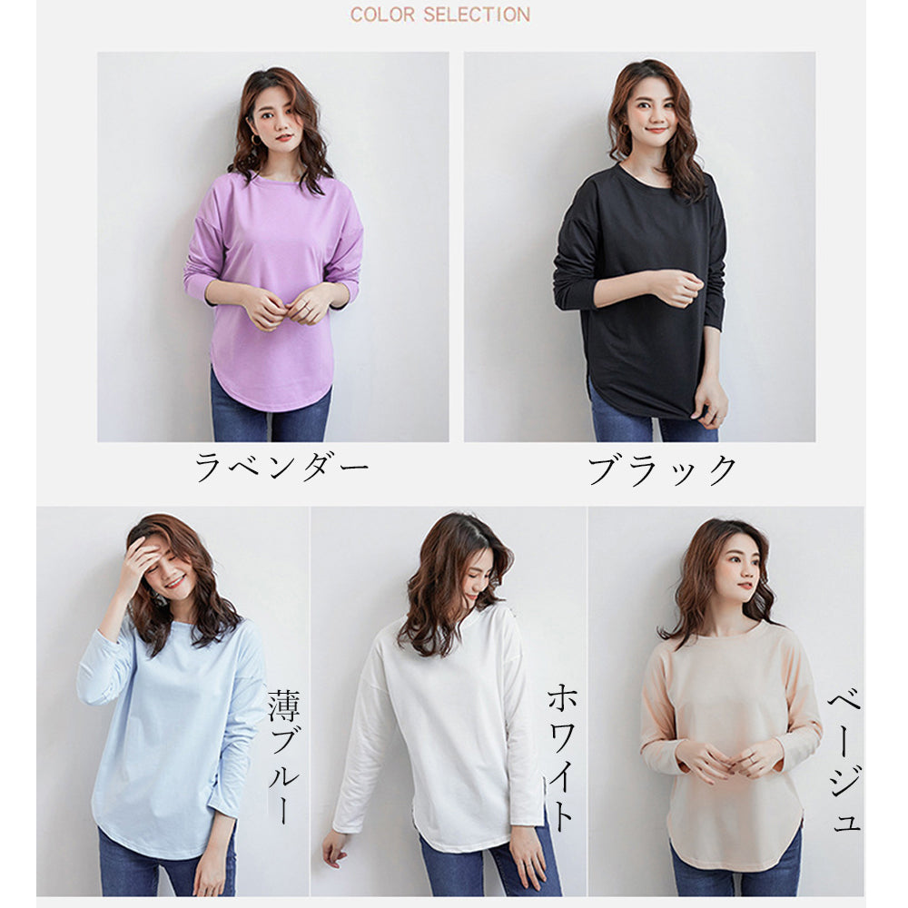 tシャツ スリット カットソー 詳細画像2