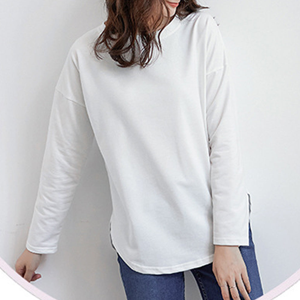 tシャツ スリット カットソー 詳細画像3