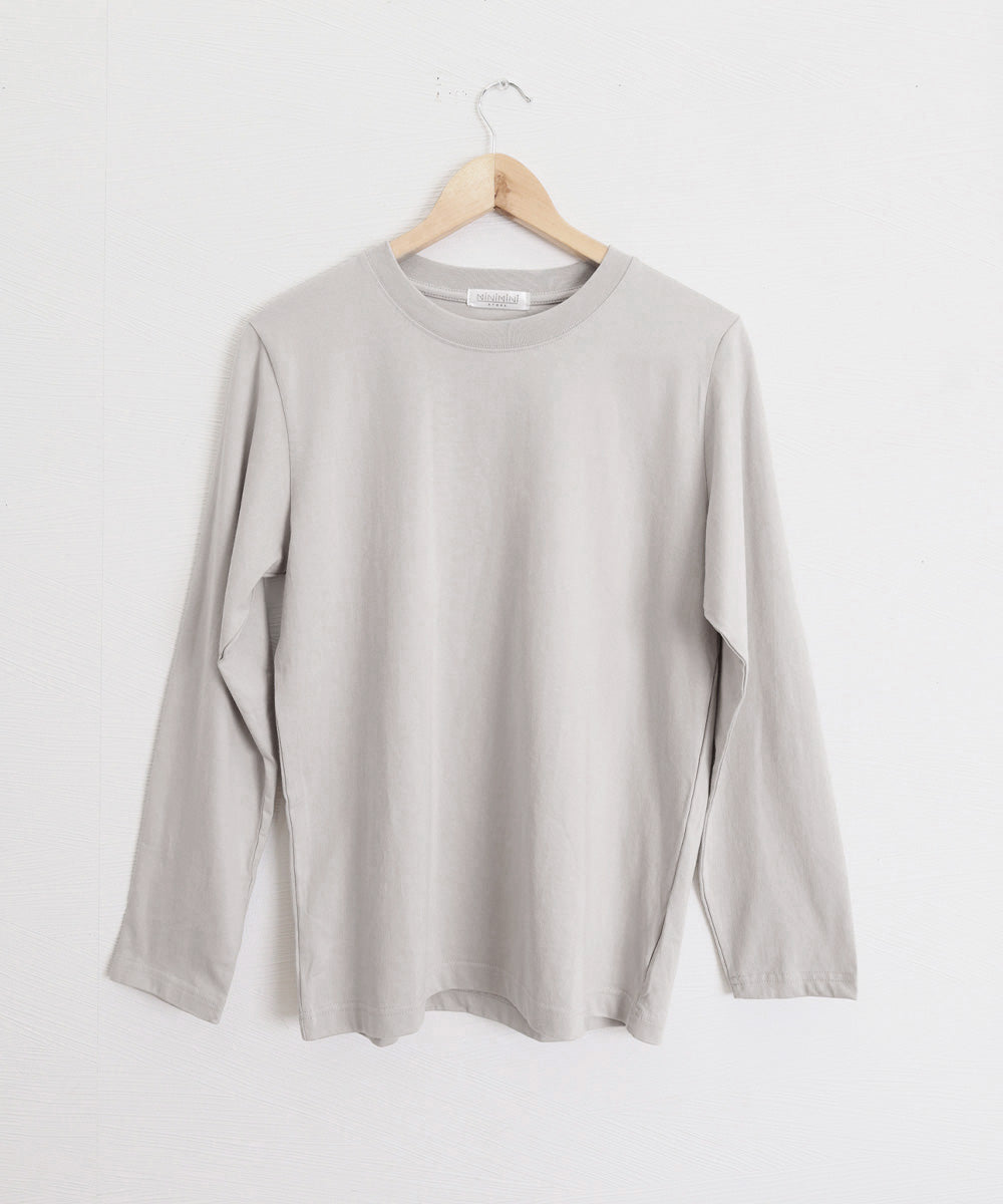 長袖TシャツカットソークルーネックロンT 詳細画像26