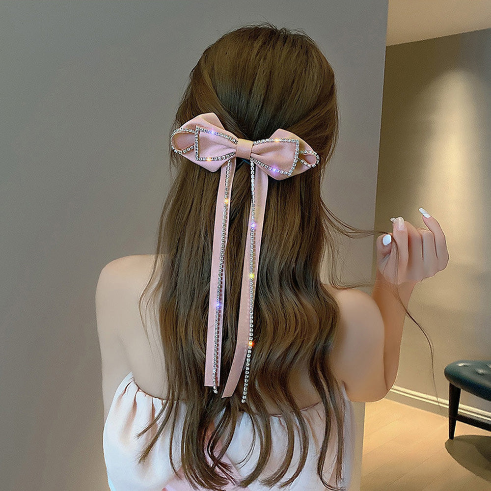 ビッグリボン バレッタ 韓国 ヘアアクセ 詳細画像10