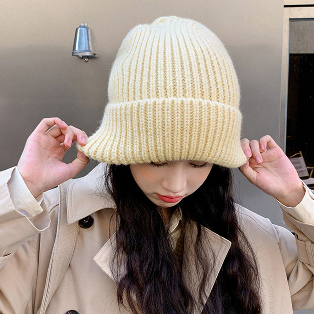 ニット帽 レディース 秋冬ニットキャップ 詳細画像6