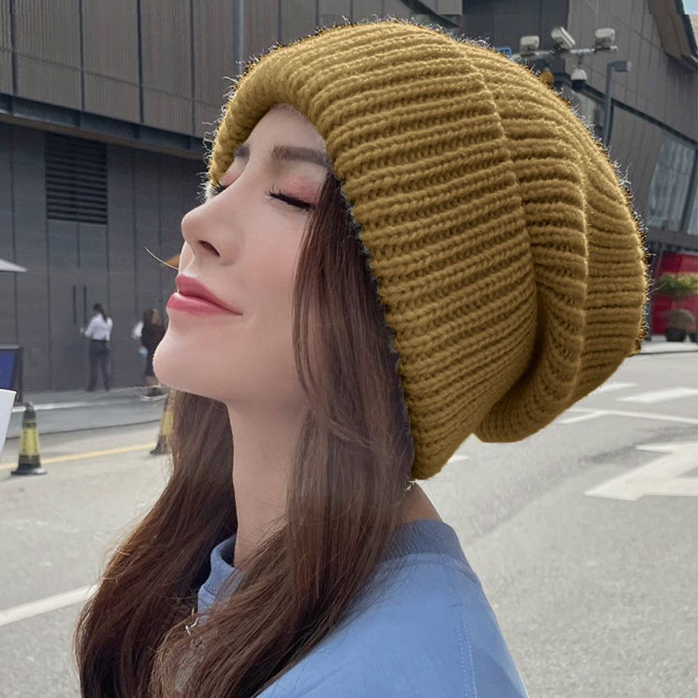 ニット帽 レディース 秋冬ニットキャップ 詳細画像7