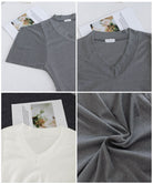 VネックTシャツ レースキャミソール単品 詳細画像34