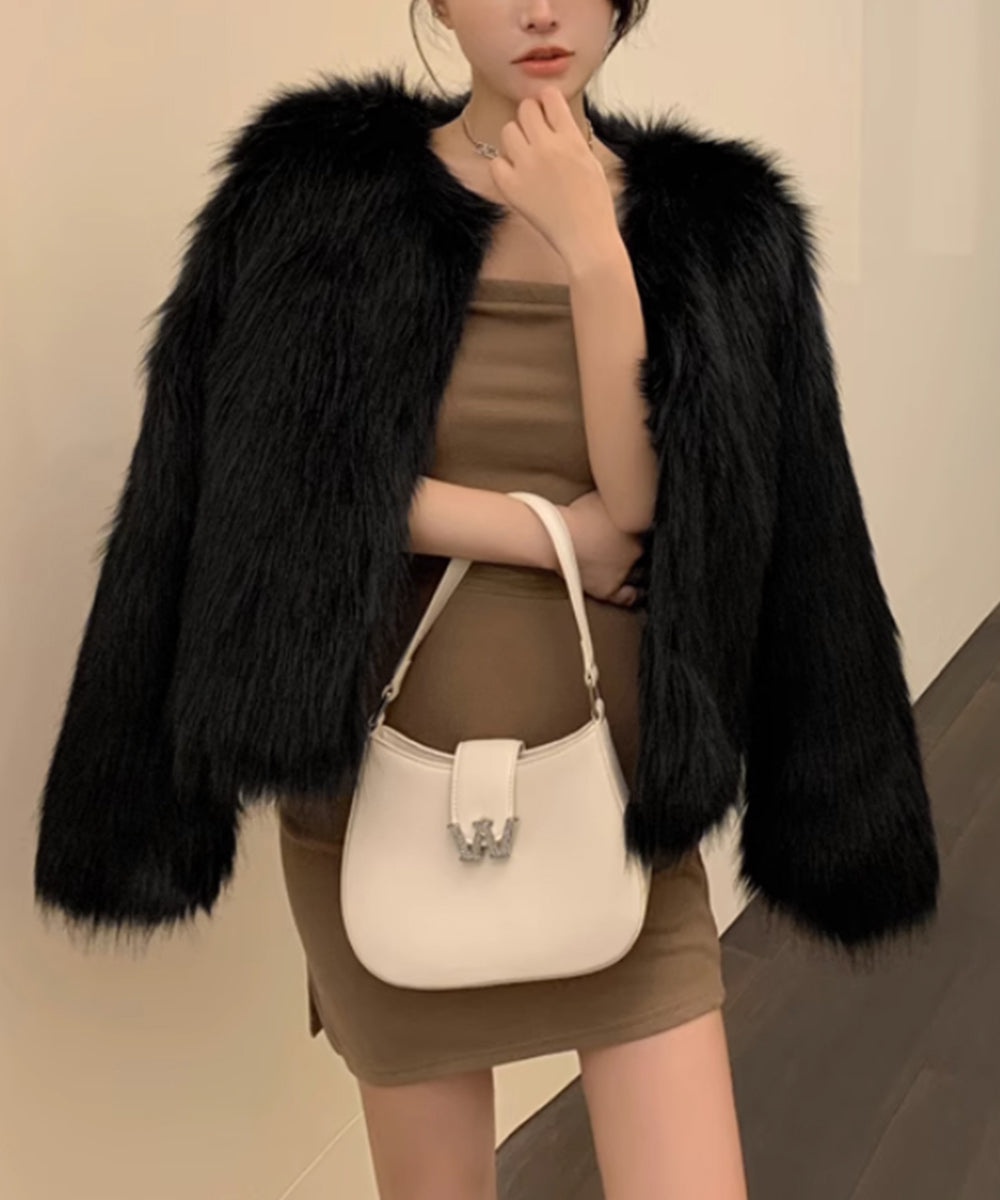 エコファーコート ファージャケット 冬服 レディース もこもこ フェイクファーアウター 高見え 暖かい 中綿入りコート ショート丈羽織り ふわふわ 秋冬韓国 上品 83FYMEI-001