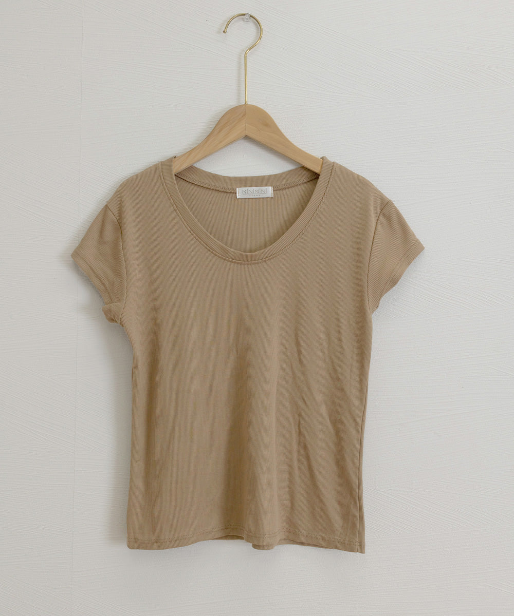 UネックTシャツ レディース 半袖 夏服 詳細画像22
