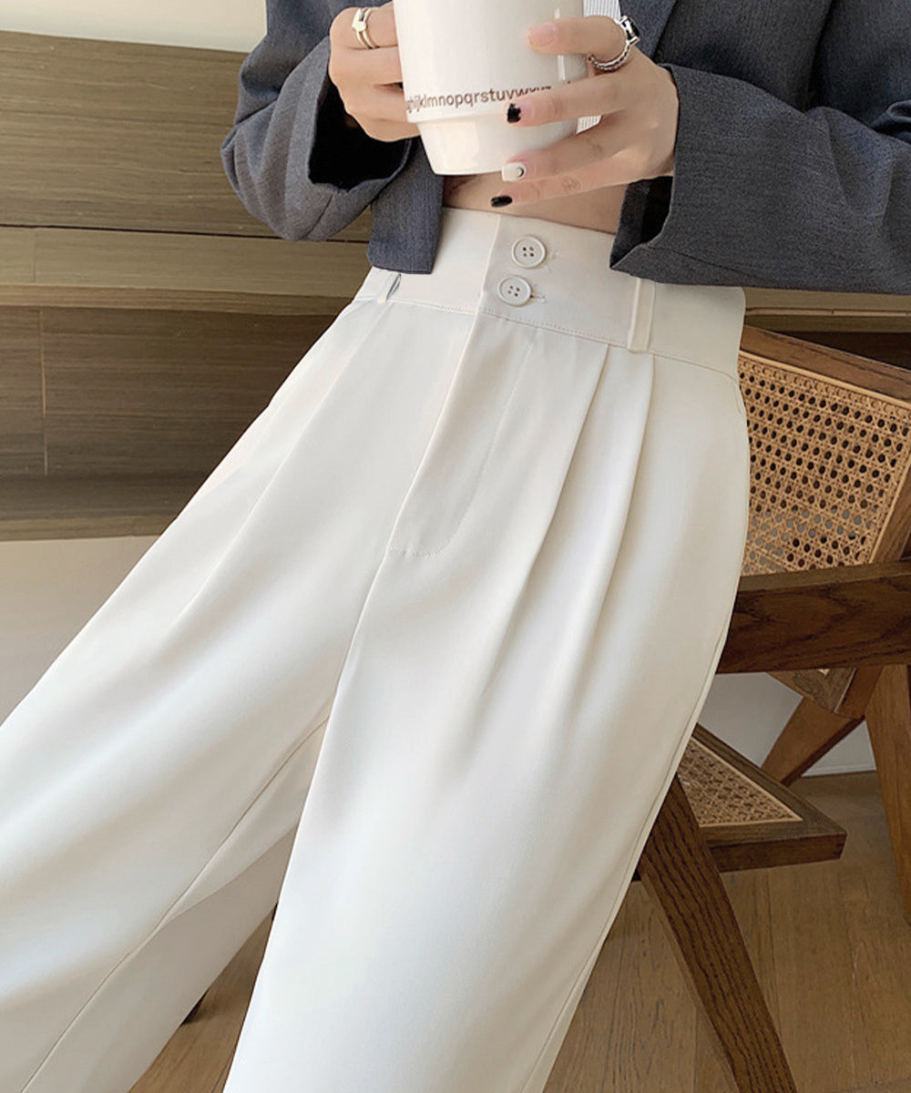 ワイドパンツ ツータックスラックスパンツ 詳細画像10