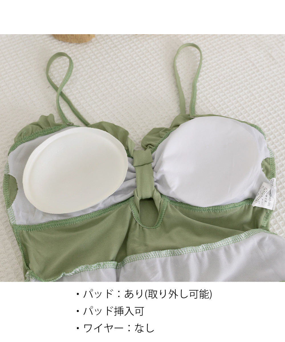 カーディガン付きワンピース水着2点セット 詳細画像24