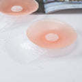 シリコンブラ 花形 シリコンパッド水着用 丸型*シェルピンク