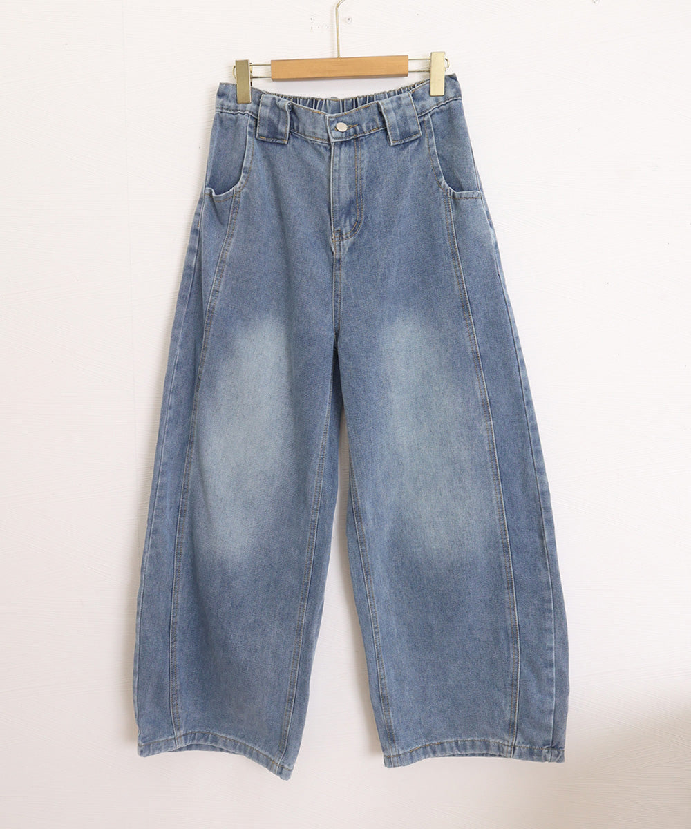 バギーデニムパンツ メンズ カーブデニム