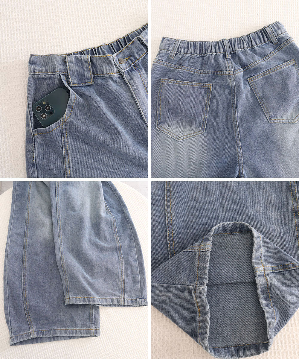 バギーデニムパンツ メンズ カーブデニム