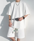 メンズ 半袖tシャツ ハーフパンツセット