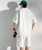 メンズ 半袖tシャツ ハーフパンツセット